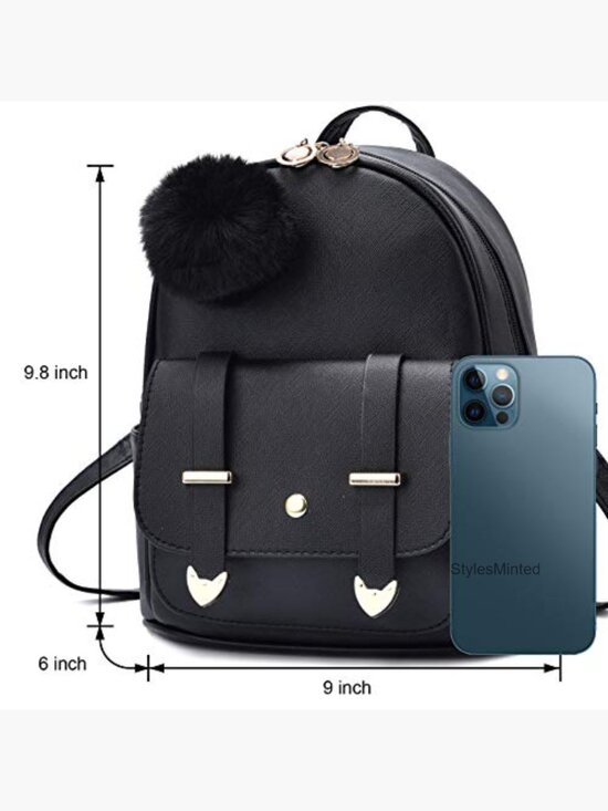Mini Backpack Purse for Women PU Leather Shoulder Bag main image 7